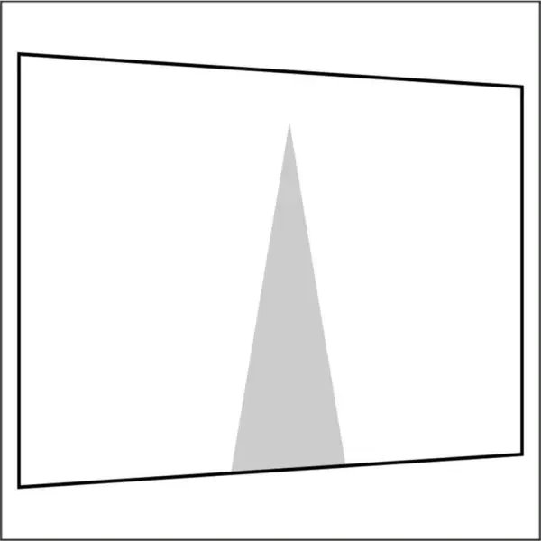 300 cm Seitenwand mit Mittelreißve gallery