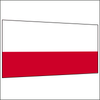 450 cm Seitenwand halb hoch 95 cm incl. Stange s-rot PMS 186 C