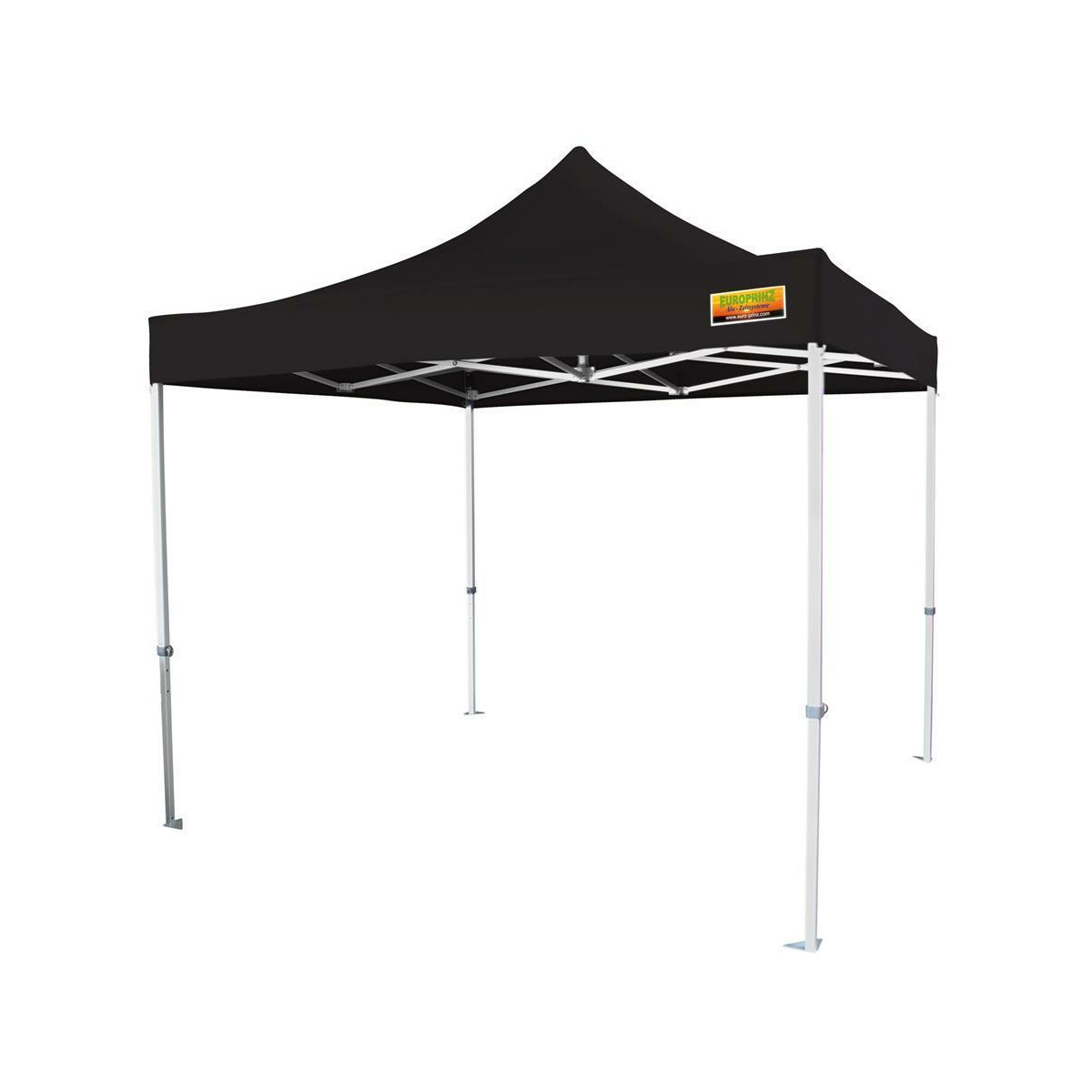 Faltzelt-PROFI-Premium 300 x 300 cm schwarz
