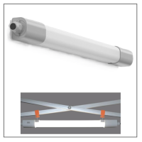 Planox ECO - RZB  LED-Leuchte IP 66 ohne Verkabelung