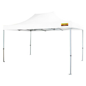 Faltzelt-PROFI-Premium 300 x 450 cm weiß