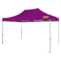 Faltzelt-PROFI-Premium 300 x 450 cm lila PMS 255 C