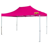 Faltzelt-PROFI-Premium 300 x 450 cm pink PMS 7424 C