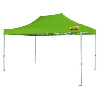 Faltzelt-PROFI-Premium 300 x 450 cm apfelgrün PMS 362 C