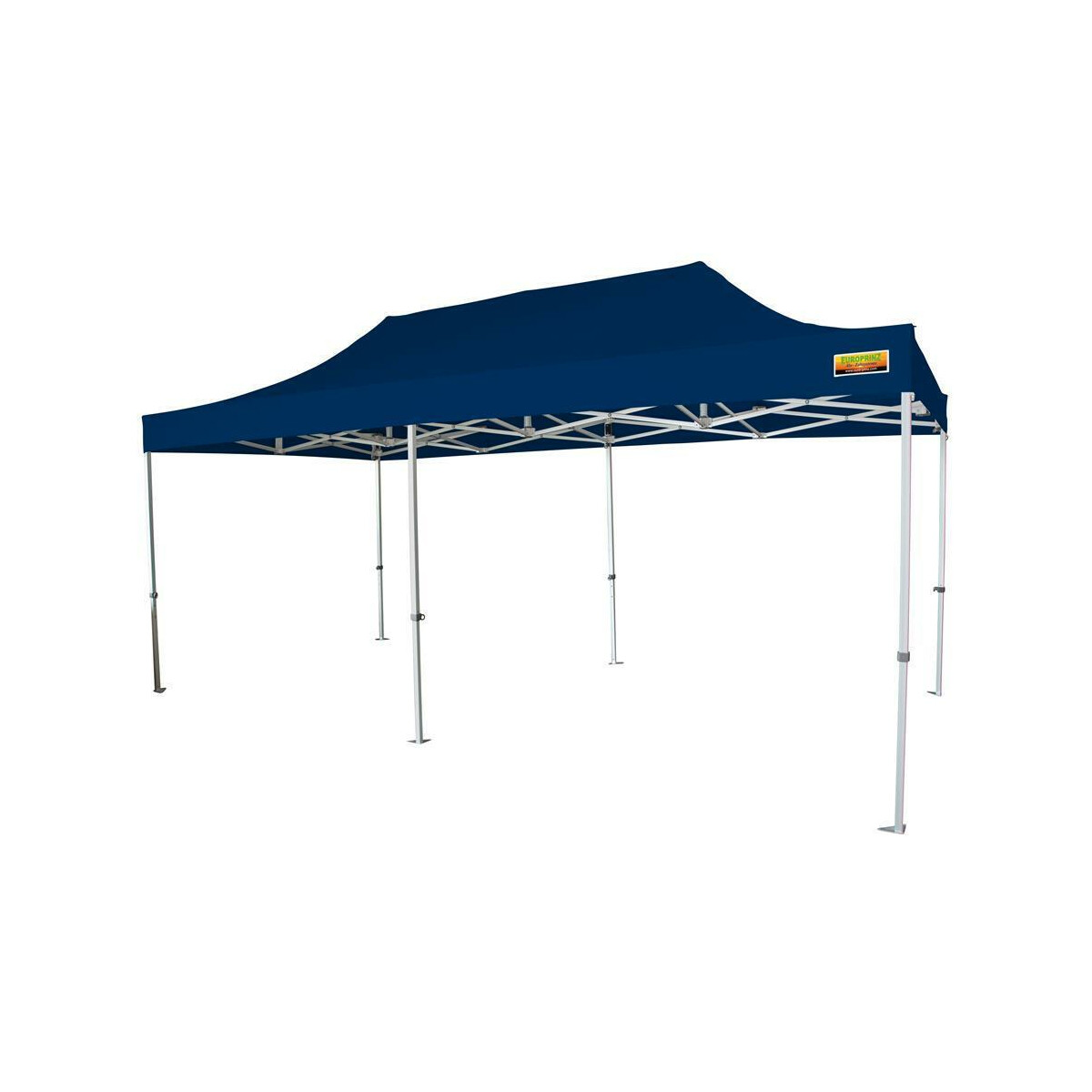 Faltzelt-PROFI-Premium 300 x 600 cm dunkelblau PMS 295 C