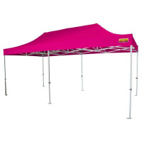 Faltzelt-PROFI-Premium 300 x 600 cm pink PMS 7424 C