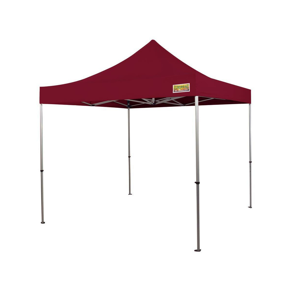 Faltzelt PROFI Business 3x3 m bordeaux PMS 1955 C