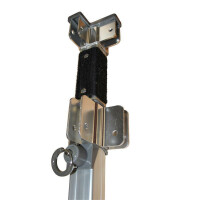Faltzelt-PROFI-Premium-Plus 400 x 400 cm schwarz
