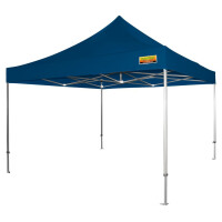 Faltzelt-PROFI-Premium-Plus 400 x 400 cm marineblau PMS 540 C