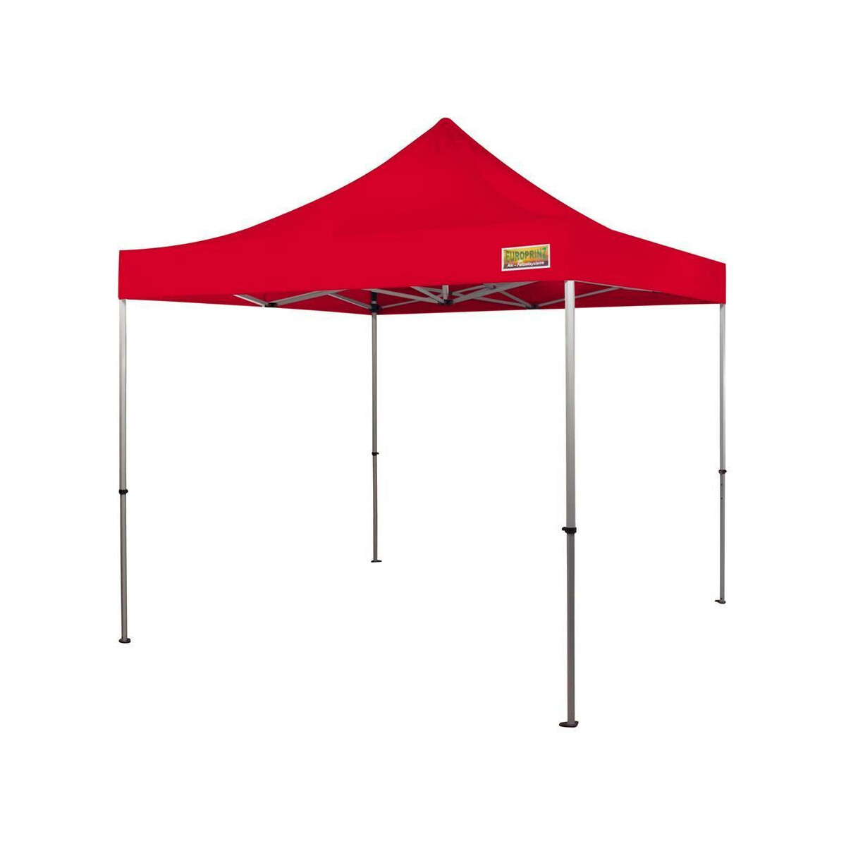 Faltzelt PROFI Business 3x3 m s-rot PMS 186 C