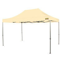 Faltzelt PROFI Business 300 x 450 cm sand