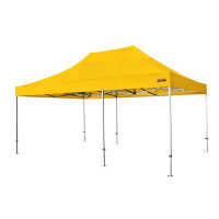 Faltzelt-PROFI-Premium-Plus 400 x 600 cm gelb PMS 116 C