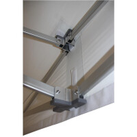 Faltzelt-PROFI-Premium-Plus 400 x 600 cm gelb PMS 116 C