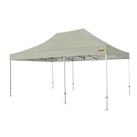 Faltzelt-PROFI-Premium-Plus 400 x 600 cm hellgrau PMS 3 C