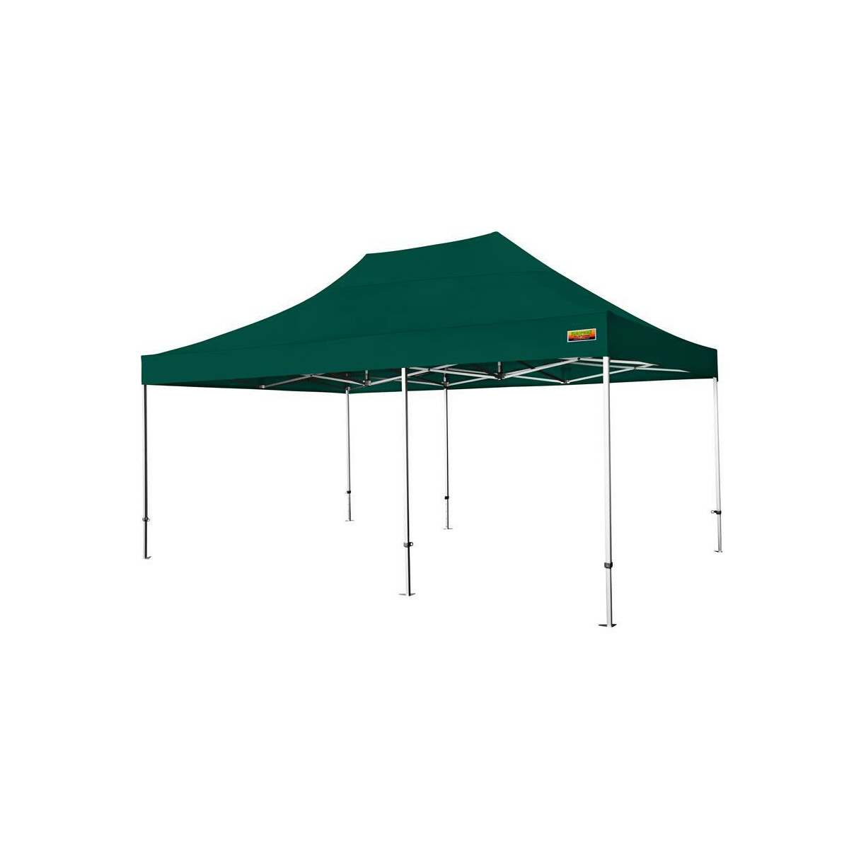 Faltzelt-PROFI-Premium-Plus 400 x 600 cm dunkelgrün...