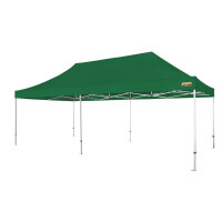 Faltzelt-PROFI-Premium-Plus 400 x 800 cm grün PMS 7728 C