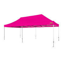 Faltzelt-PROFI-Premium-Plus 400 x 800 cm pink PMS 7424 C