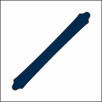 Dachrinne 400 cm dunkelblau PMS 295 C gallery