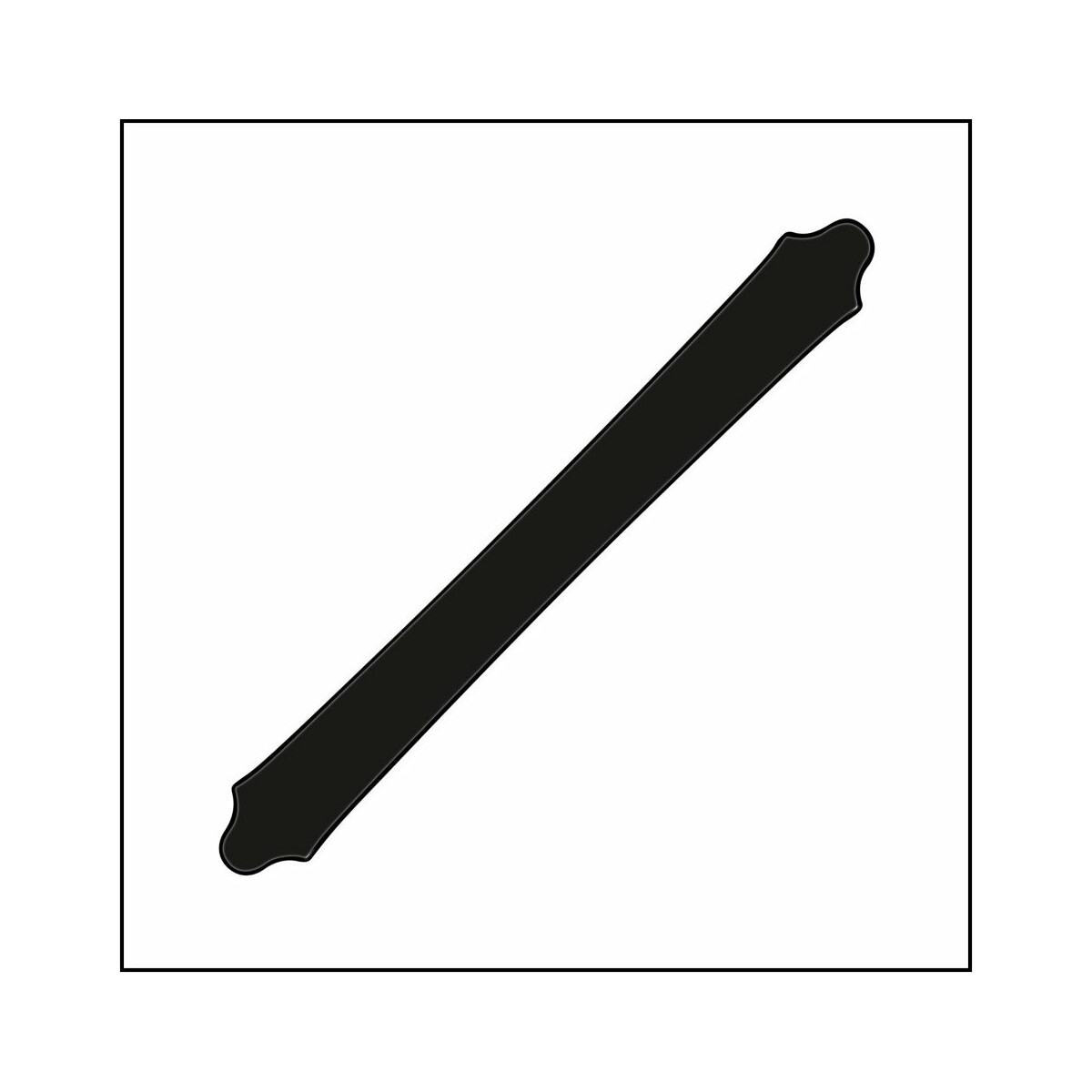 Dachrinne 400 cm schwarz