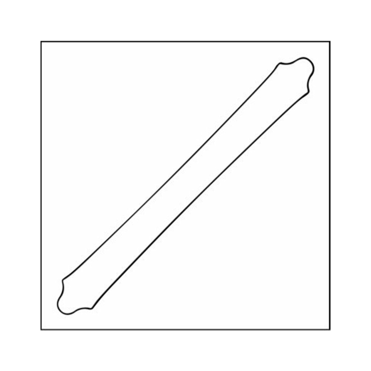 Dachrinne 600 cm weiß