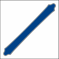 Dachrinne 600 cm königsblau PMS 7685 C