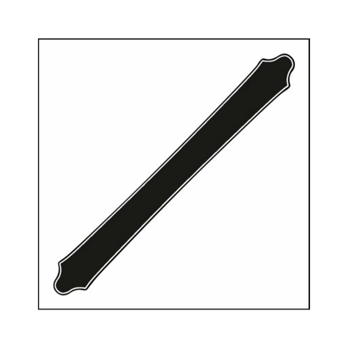 Dachrinne 800 cm schwarz
