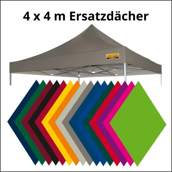 400 x 400 cm Ersatzdächer für gallery