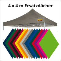 400 x 400 cm Ersatzdächer für Faltzelte