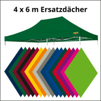 400 x 600 cm Ersatzdächer für Faltzelte