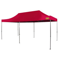 Faltzelt PROFI Business 300 x 600 cm rot