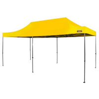 Faltzelt PROFI Business 300 x 600 cm gelb