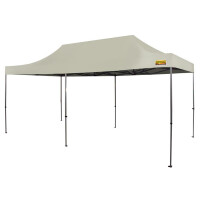 Faltzelt PROFI Business 300 x 600 cm hellgrau