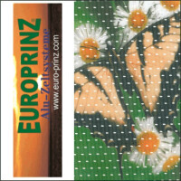 Beach-Flag gerade 3,00 m; Mesh-Polyester 140 gr/qm