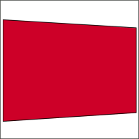 400 cm Seitenwand ohne Fenster s-rot PMS gallery