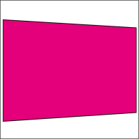 400 cm Seitenwand ohne Fenster pink PMS  gallery