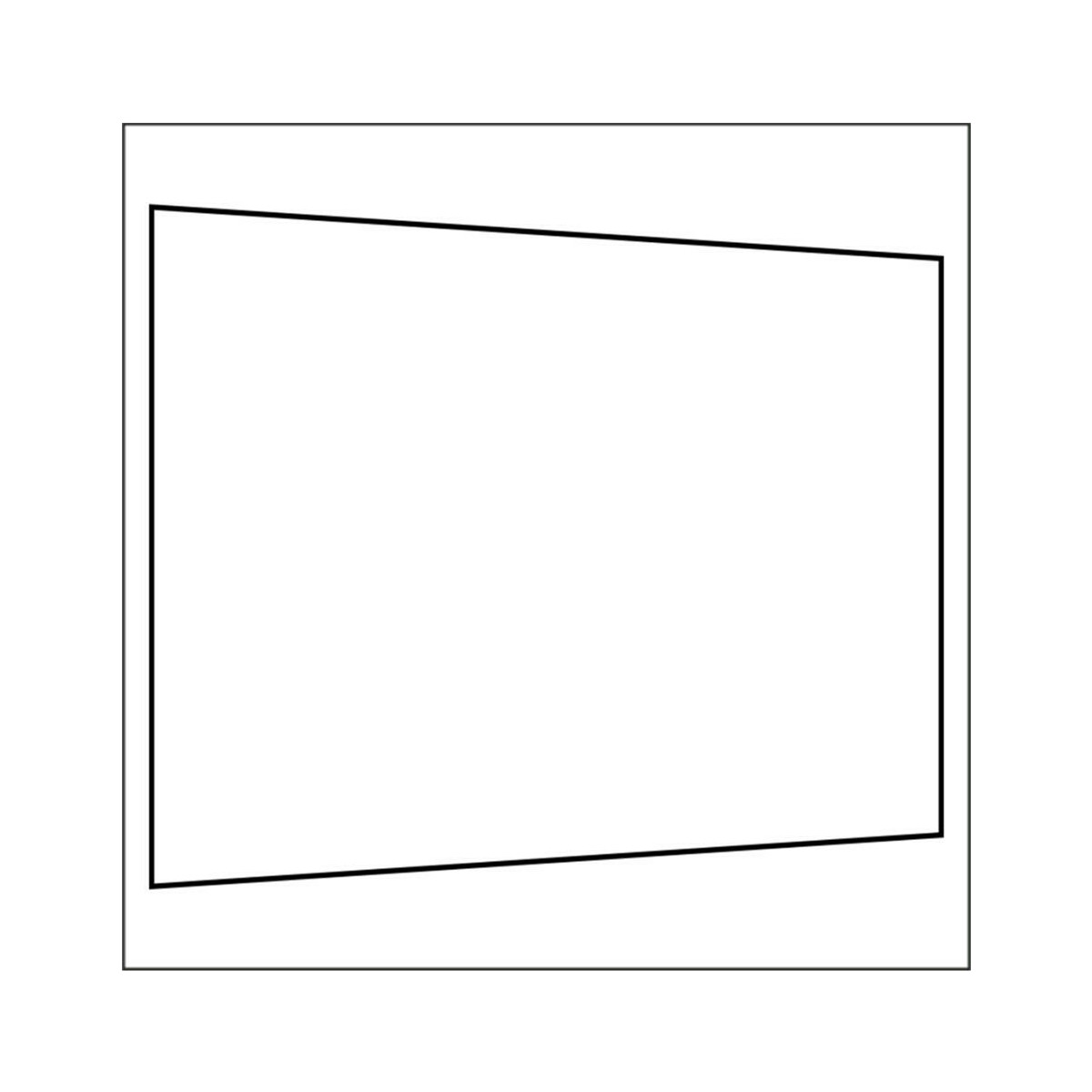 300 cm Seitenwand ohne Fenster