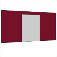 450 cm Seitenwand mit Türe (mittig)