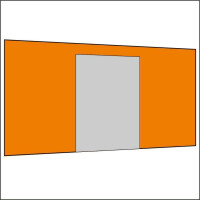 450 cm Seitenwand mit Türe (mittig)
