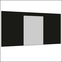 450 cm Seitenwand mit Türe (mittig)