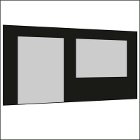 450 cm Seitenwand mit Türe (links) + Großfenster