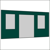 450 cm Seitenwand mit Türe (mittig) + Großfenster