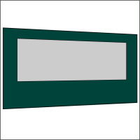 450 cm Seitenwand mit Großfenster