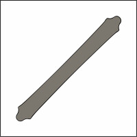 Dachrinne 400 cm