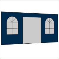 400 cm Seitenwand mit Türe (mittig) + Sprossenfenster