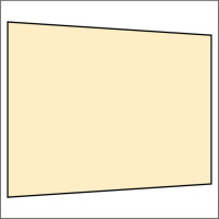 300 cm Seitenwand ohne Fenster
