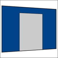 300 cm Seitenwand mit Tür (mittig)