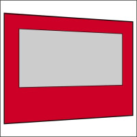 300 cm Seitenwand mit Großfenster